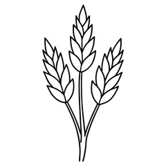 beautiful-vector-illustration-of-a-small-cluster-of-cypress-flowers-with-needle-set-in-a-sunny-environment
