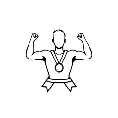 Obraz premium Champion