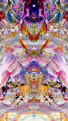 Abstract background wallpaper. Ethnic pattern. Mixtures of oil paint. Trendy hand painting canvas. Wall decor and Wall art prints Idea. 3D Texture. Art object