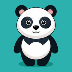 panda vector illustration