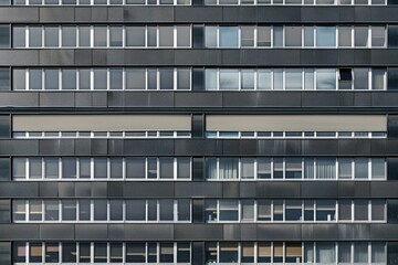 Fototapeta premium abstract detail of a facade of a modern office building