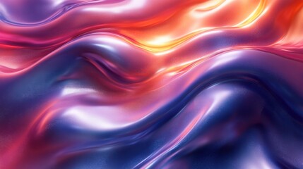 Fototapeta premium Iridescent Metallic Liquid Background for Modern Graphic Design Projects