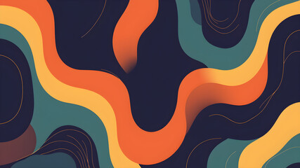 Fototapeta premium Modern Brochure Design Background. Abstract Modern templete Background. AI generated image
