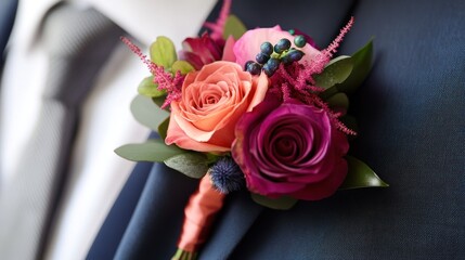 Wedding Boutonniere
