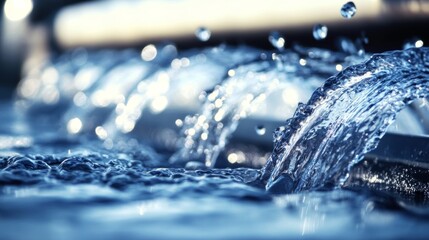 Water waste water treatment plant