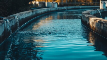 Water waste water treatment plant