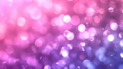 A vibrant, blurred background featuring bokeh lights in pink and purple hues.
