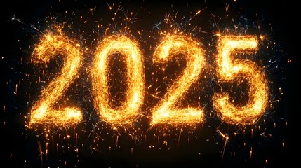 Sparkling New Year Celebration 2025 Ignite Joy Festivities Fireworks
