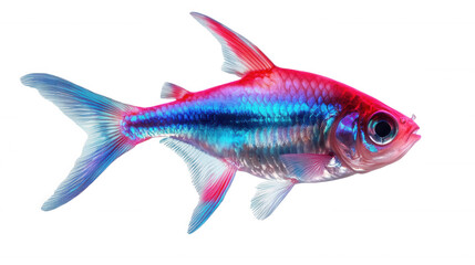 Fototapeta premium Colorful Fish isolated on Transparent Background PNG