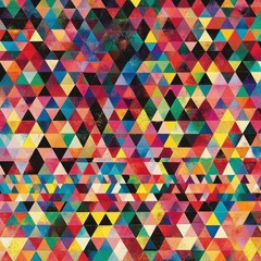 vibrant and colorful background featuring an array of geometric patterns