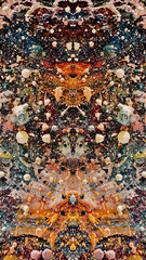 Abstract background wallpaper. Ethnic pattern. Mixtures of oil paint. Trendy hand painting canvas. Wall decor and Wall art prints Idea. 3D Texture. Art object