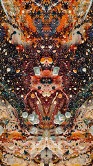 Abstract background wallpaper. Ethnic pattern. Mixtures of oil paint. Trendy hand painting canvas. Wall decor and Wall art prints Idea. 3D Texture. Art object