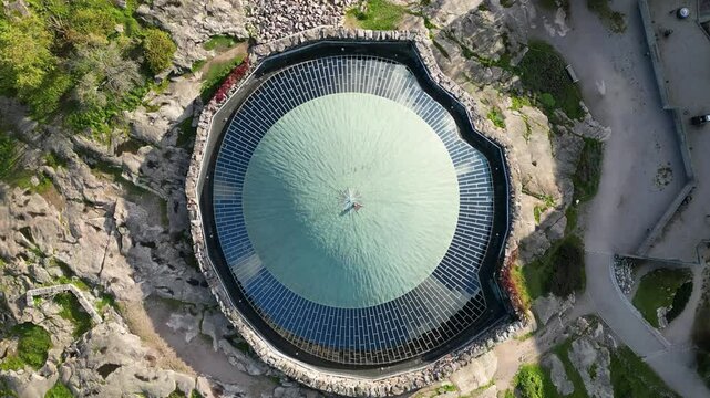 Temppeliaukion Kirkko, also known as the Rock Church, is located in Helsinki, Finland. It is situated in the T&ouml;&ouml;l&ouml; neighborhood