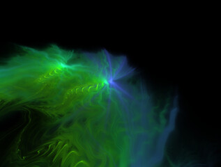 Imaginatory fractal abstract background Image