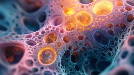 abstract cellular structure