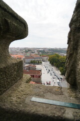 View from above on Porto, Portugal