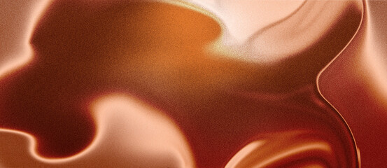 Abstract Fluid red and white Wave Design with Smooth Gradients and Grainy Texture