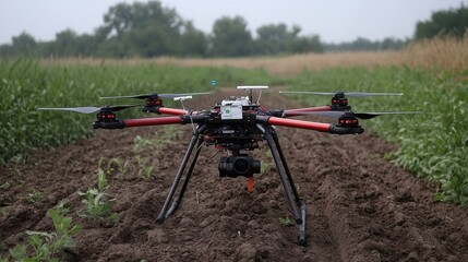 Drones used for agriculture, including research, safety, rescue, and terrain scanning technologies. Drones also monitor soil moisture and yield problems, and send data to smart farmers on tablets.