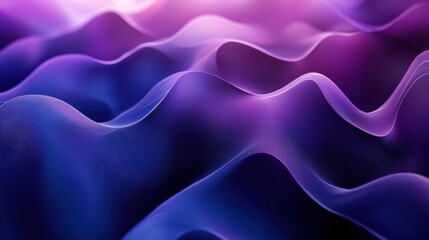 Obraz premium Gradient background transitioning from deep blue to purple for a smooth effect