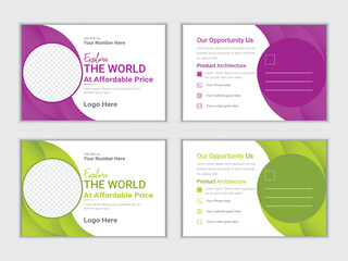  Elegant Postcard Template For Home Sale. Modern home for sale postcard design templateReal Estate Postcard Template. Corporate real estate postcard template design.