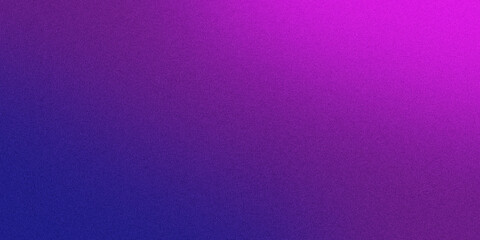 Grainy gradient background of purple, blue and pink colors. Noise texture. abstract purple blue pink gradient. background design. colorful background with space for design