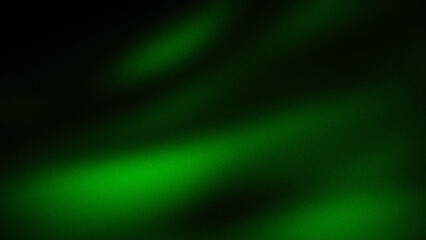 A bold abstract gradient featuring rich green and black hues with a smooth, grainy texture. Perfect for striking backgrounds, banners, and creative designs