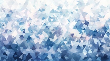 Obraz premium A background featuring geometric triangles in grey, neutral, and blue tones with a grainy texture.