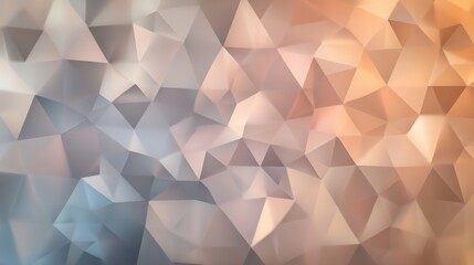 Obraz premium grey Neutral Tones Geometric Triangles Grainy Texture. background with Subtle Gradients and Muted Colors