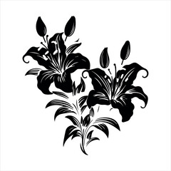 lily of the valley, flower, floral, nature, vector, illustration, leaf, pattern, flowers, plant, design, decoration, spring, art, ornament, summer, blossom, bouquet, element, flora, card, beauty, wall