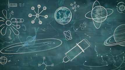 Fototapeta premium Cosmic the Mysteries of the Universe