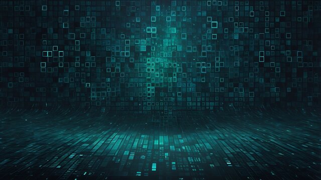 Abstract Technology Binary code illustration Background with binary data 