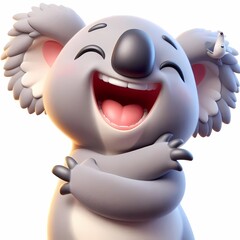 3D lustiger Koala
