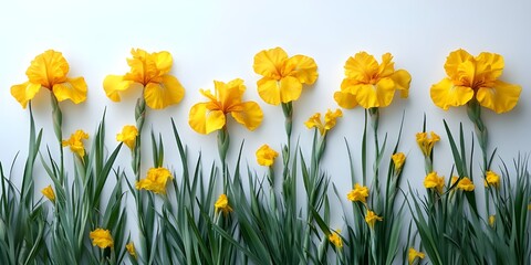 Obraz premium yellow tulips