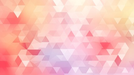 Obraz premium red pink green orange yellow and purple colorsTones Geometric Triangles Grainy Texture. background with Subtle Gradients and Muted Colors 