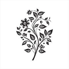 lily of the valley, flower, floral, nature, vector, illustration, leaf, pattern, flowers, plant, design, decoration, spring, art, ornament, summer, blossom, bouquet, element, flora, card, beauty, wall