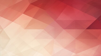 Fototapeta premium red Tones Geometric Triangles Grainy Texture. background with Subtle Gradients and Muted Colors