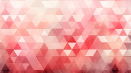 Fototapeta premium red Tones Geometric Triangles Grainy Texture. background with Subtle Gradients and Muted Colors