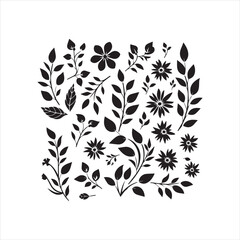 lily of the valley, flower, floral, nature, vector, illustration, leaf, pattern, flowers, plant, design, decoration, spring, art, ornament, summer, blossom, bouquet, element, flora, card, beauty, wall