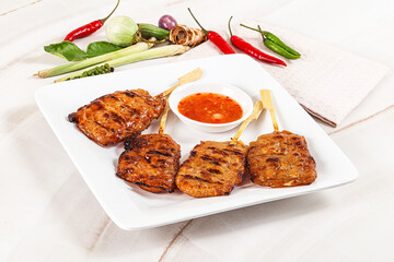 Thai Street foof pork satay