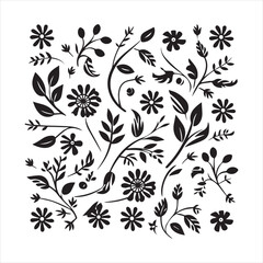 lily of the valley, flower, floral, nature, vector, illustration, leaf, pattern, flowers, plant, design, decoration, spring, art, ornament, summer, blossom, bouquet, element, flora, card, beauty, wall