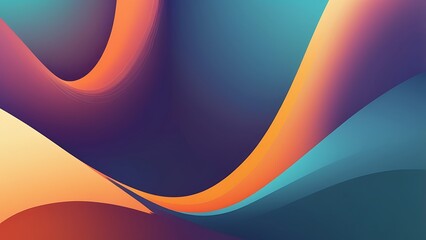 abstract gradient illustration textured background featuring a colorful waves, curves and lines with a smooth motion and transition between colors