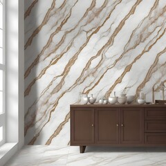 Decorated Marble Room