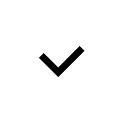 Checkmark Icon, Minimal Simple Logo