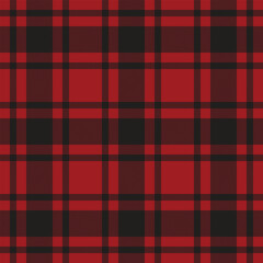 Tartan plaid check pattern design,tartan pattern for fabric design, Checkered Plaid fabric pattern for textiles and design clothing, Red and black color striped lines tartan scottish pattern