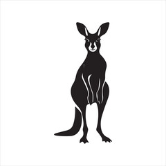 kangaroo illustration, animal, rabbit, cartoon, vector, illustration, bunny, kangaroo, donkey, mammal, hare, funny, easter, cute, art, silhouette, isolated, drawing, nature, white, character, farm, 