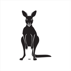 kangaroo illustration, animal, rabbit, cartoon, vector, illustration, bunny, kangaroo, donkey, mammal, hare, funny, easter, cute, art, silhouette, isolated, drawing, nature, white, character, farm, 