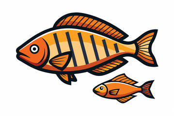  Grilled fish on top of the griddle 