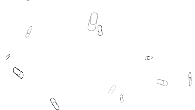 a bunch of paper clips are flying in the air - Powered by Adobe