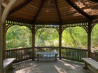 gazebo in the park