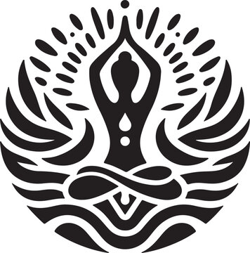 Modern Yoga Silhouette Art: Stunning Designs for Health & Meditation